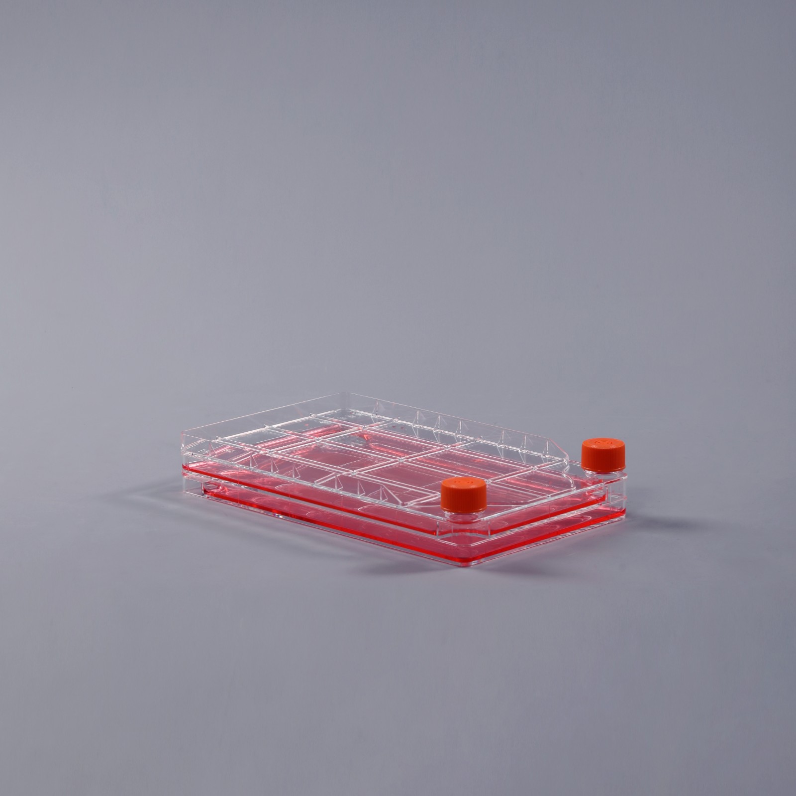 装有血清的双层细胞工厂